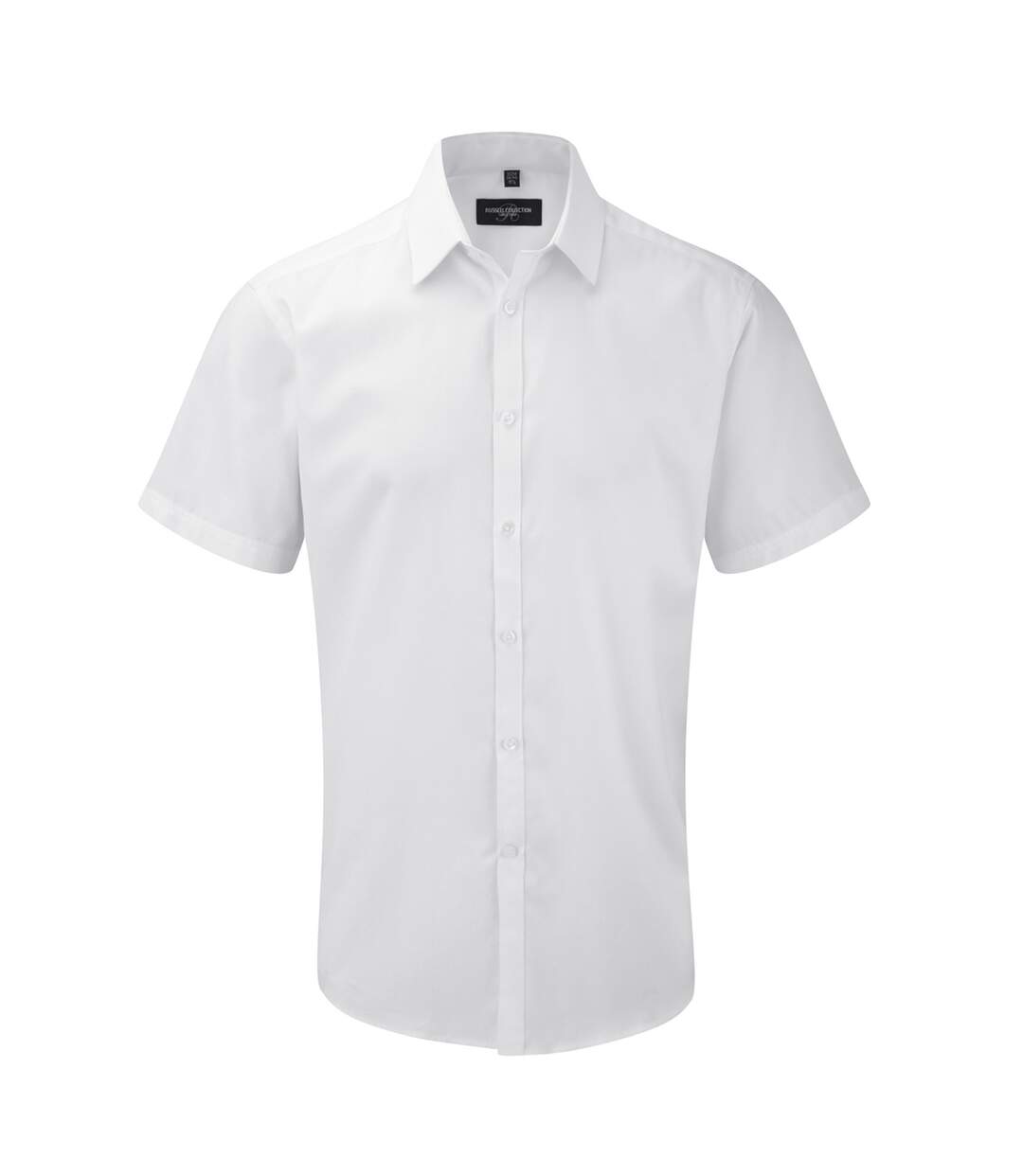 Chemise de travail à manches longues homme blanc Russell-1