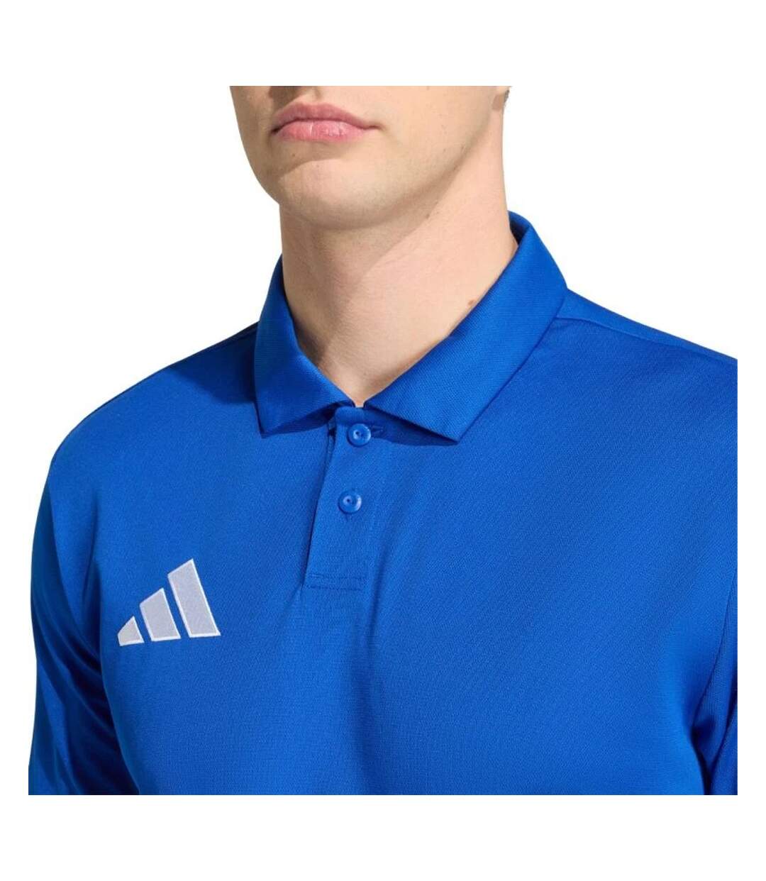 Polo Entrada Homme Bleu Adidas-4