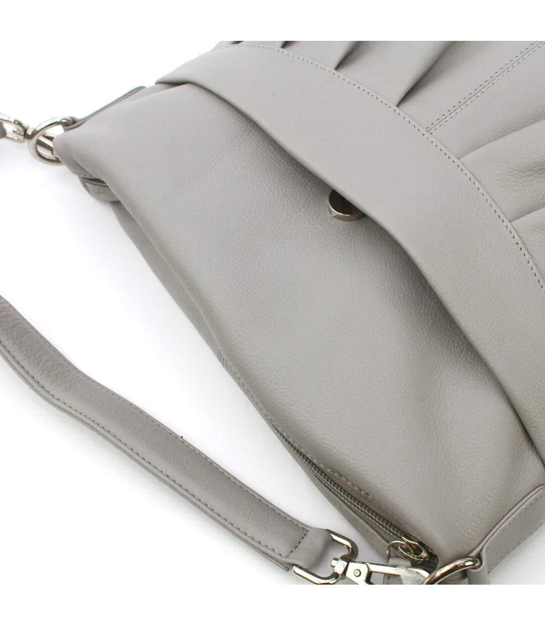 Sac à main leona femme taille unique gris clair Eastern Counties Leather