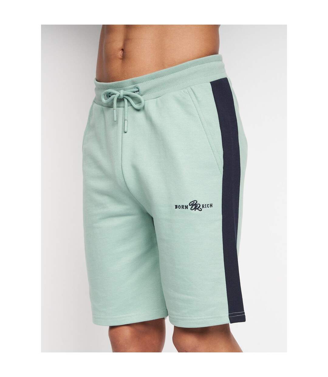 Short de jogging taymor homme bleu surf Born Rich-1