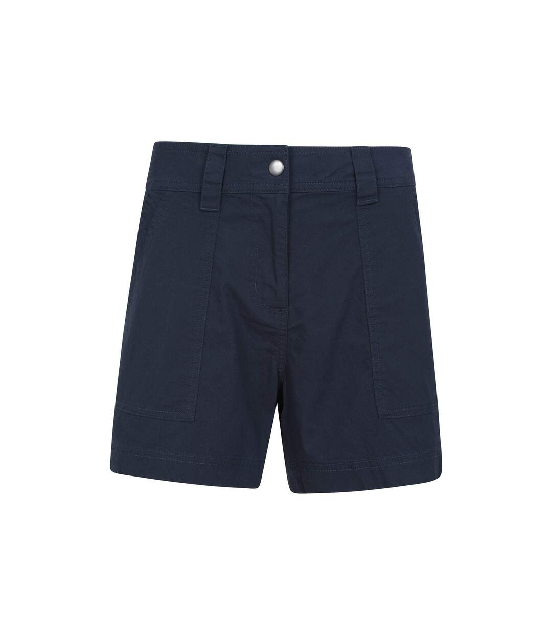 Womens/ladies Coast Shorts Navy Mountain Warehouse-1