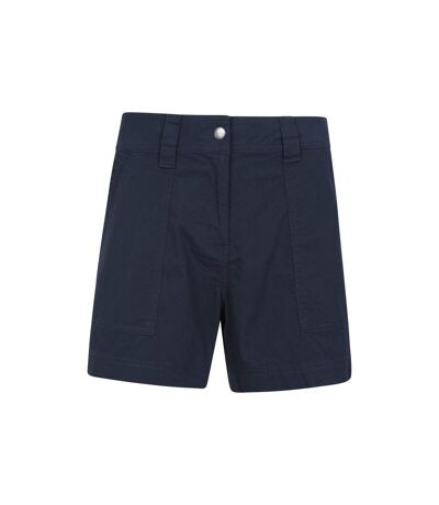 Womens/ladies Coast Shorts Navy Mountain Warehouse