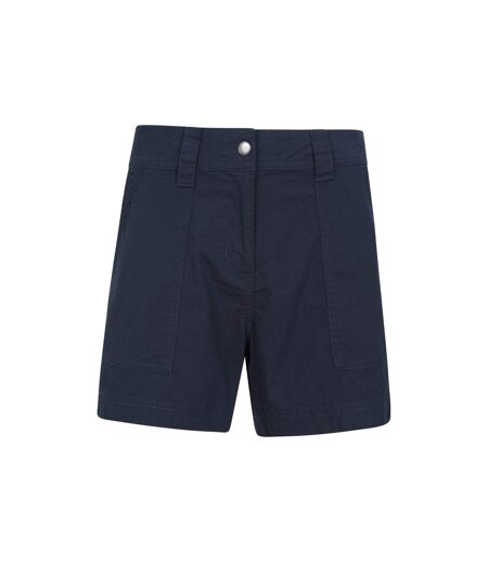 Womens/ladies Coast Shorts Navy Mountain Warehouse