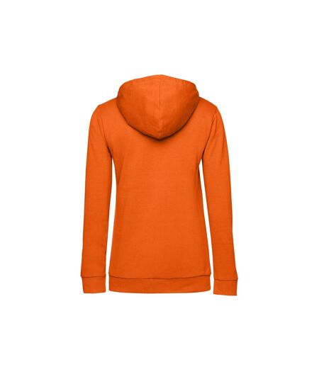 B&c Womens/ladies Sweat À Capuche Orange Pure BANDC