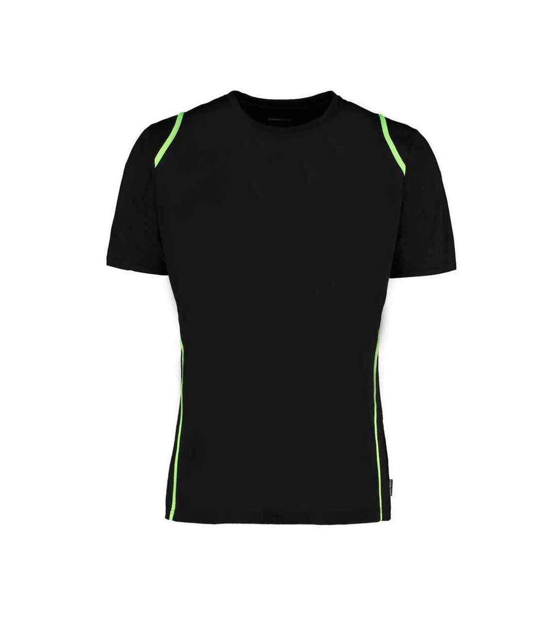 T-shirt gamegear homme noir / vert clair Kustom Kit