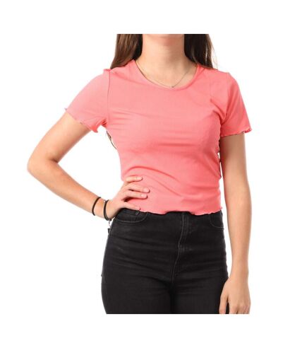 T-Shirt Rose Femme Vero Moda Madi Jill - L