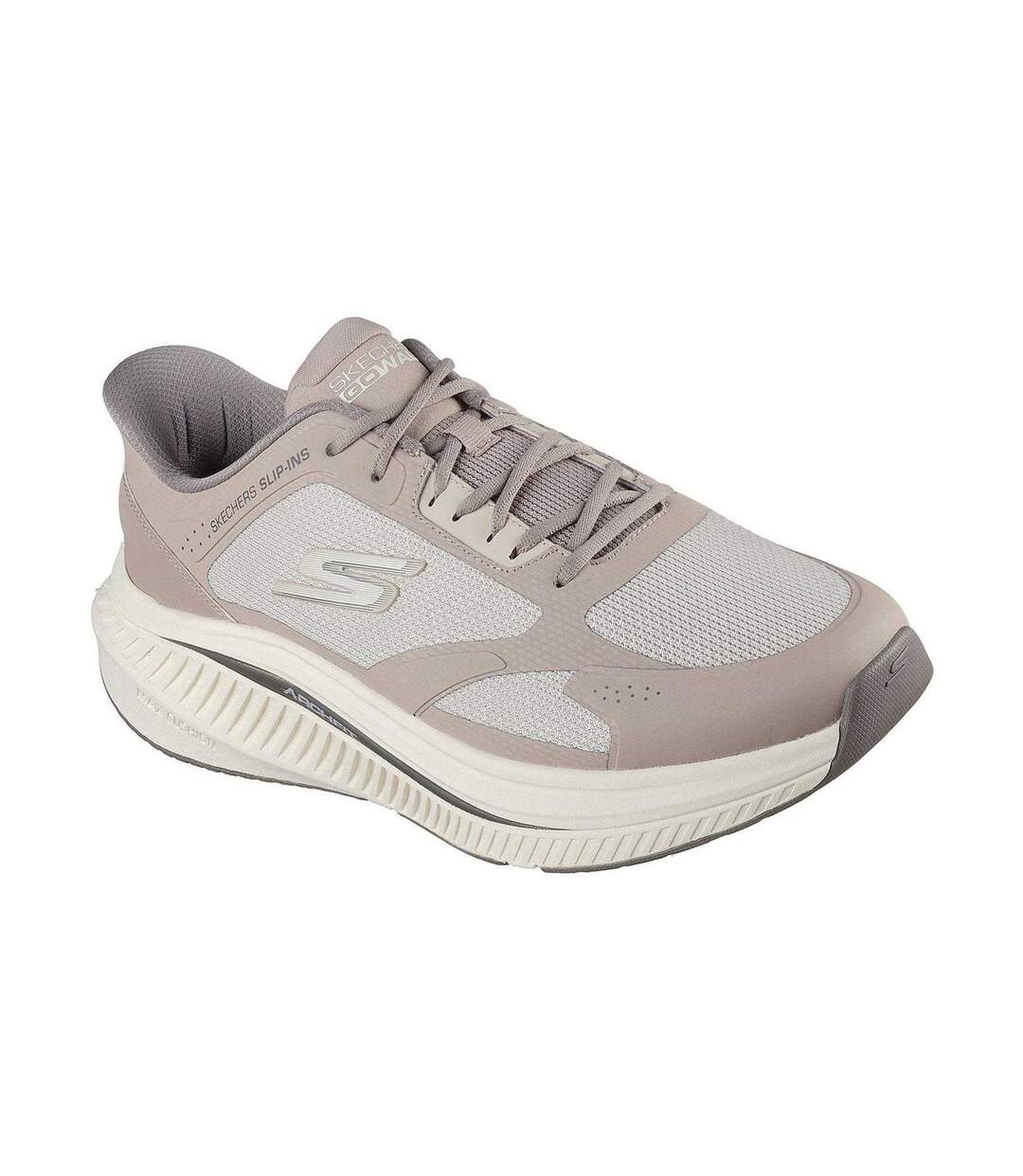 Chaussures De Marche Go Walk Max Homme Taupe Skechers-1