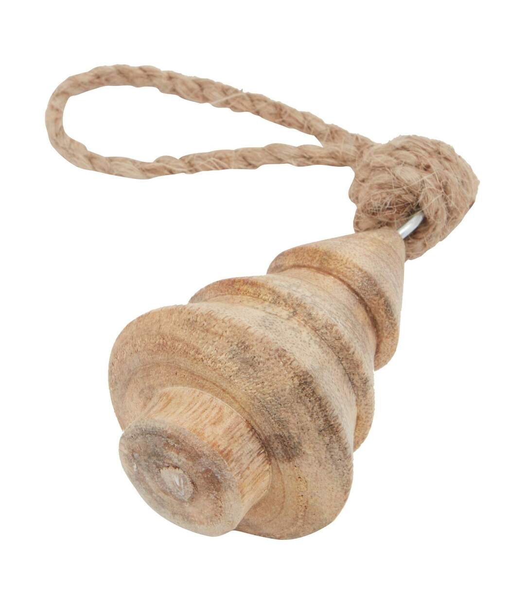 Wooden christmas tree bauble one size brown Hill Interiors-3