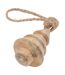 Wooden christmas tree bauble one size brown Hill Interiors-3