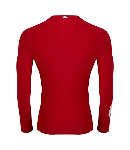 Mens Thermoreg Long-sleeved Top Flag Red Canterbury