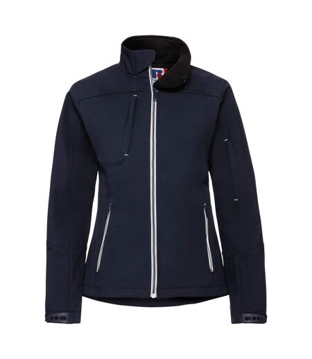 Russell Women/Ladies Bionic Softshell Jacket (French Navy) - UTRW6160