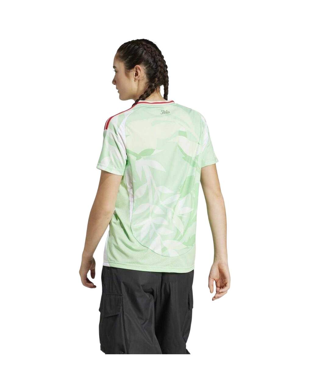 Maillot Extérieur Motif/style Italie Femme Vert Adidas-3