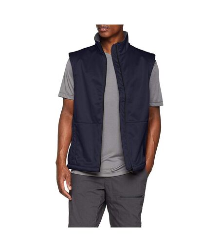 Veste Sans Manches En Softshell Homme Bleu Marine Result