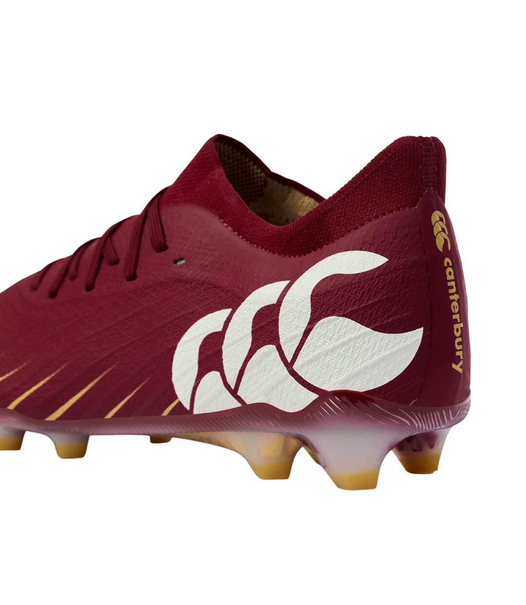 Unisex Adult Speed Falcon Elite Firm Ground Rugby Boots Red Dahlia Canterbury-3
