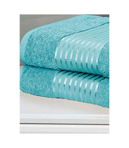 Rapport Windsor Towel (Pack of 2) (Turquoise) (One Size) - UTAG652