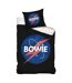 Parure De Lit Noir Blanc Rouge David Bowie-1