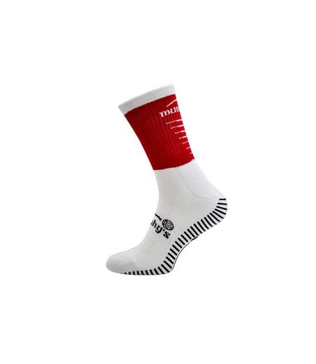 Murphys Unisex Adult Pro Mid GAA Socks (Red/White) - UTRD3111