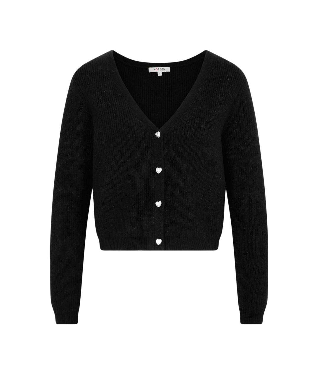 Gilet noir femme morgan mimo-1