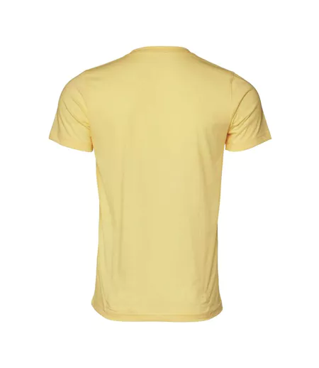 T-shirt Cvc Adulte Jaune Pâle Chiné Bella + Canvas