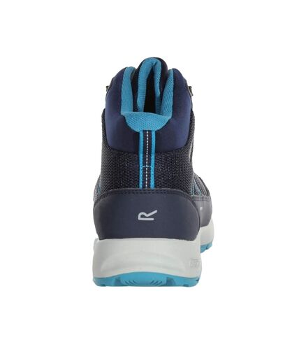 Womens/ladies samaris lite walking boots navy/pagoda blue Regatta