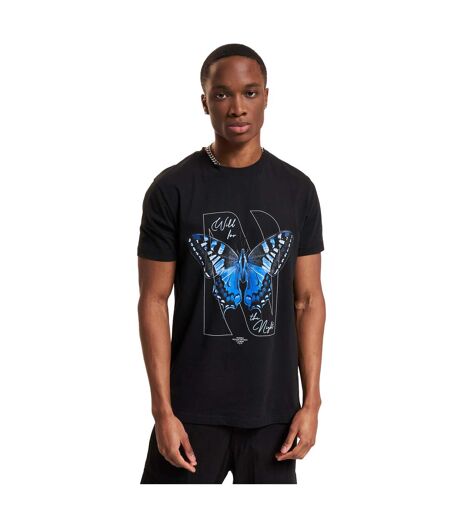 T-shirt Wild For The Night Homme Noir Mister Tee