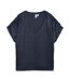 T-Shirt marine femme vero moda golda-1