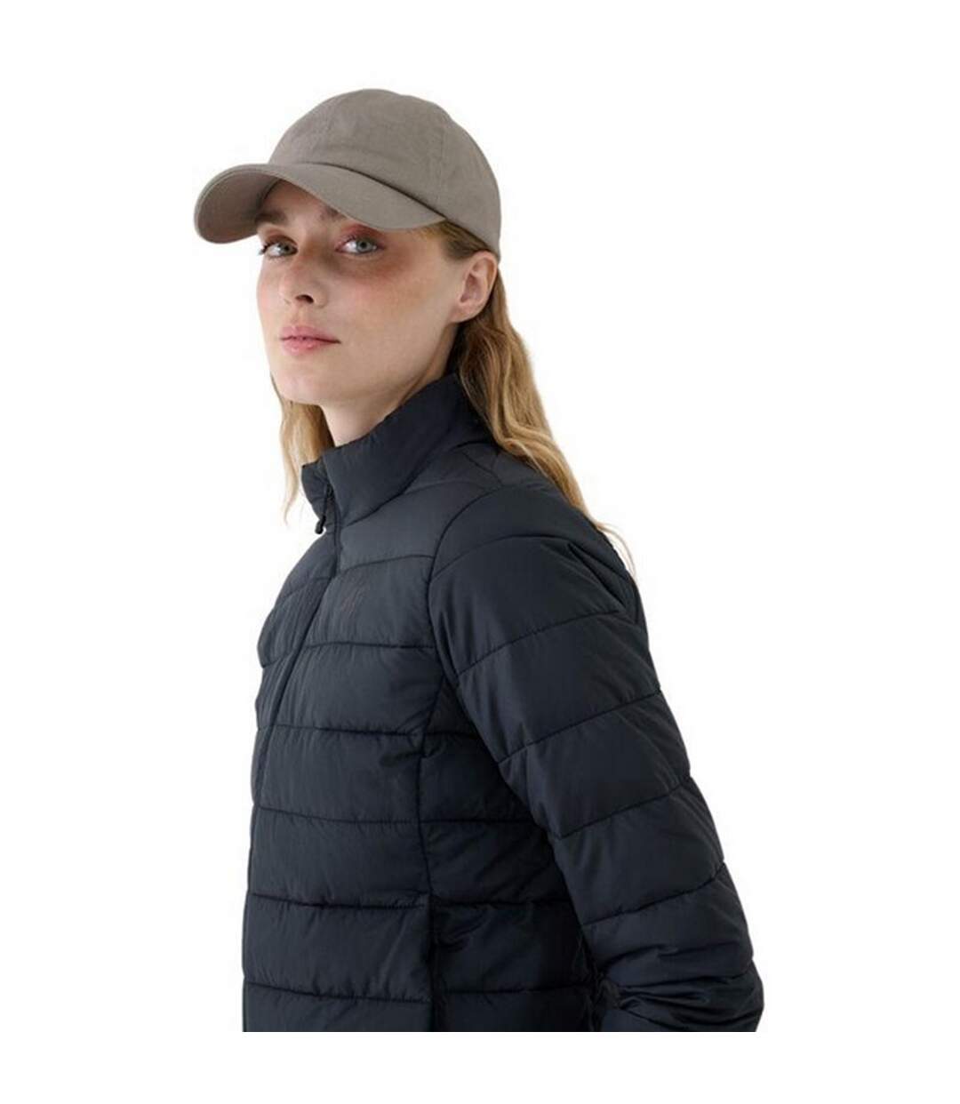 Doudoune Matelassée Wss25tdjaf533 Femme Noir 4F-4