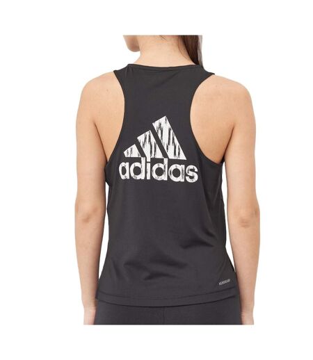 Débardeur Noir Femme Adidas Ikat Bos - S