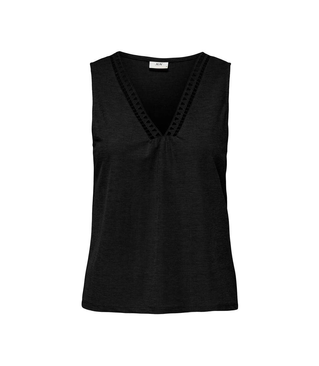 Débardeur Noir Femme JDY Crochet - L-1