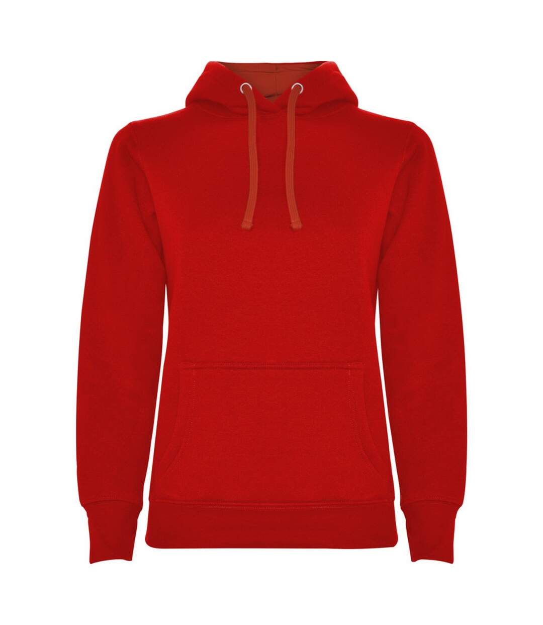 Sweat à capuche urban femme rouge Roly