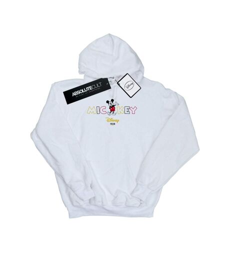 Disney - Sweat à capuche MICKEY MOUSE - Femme (Blanc) - UTBI10694
