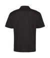 Just Cool Mens Plain Sports Polo Shirt (Jet Black)