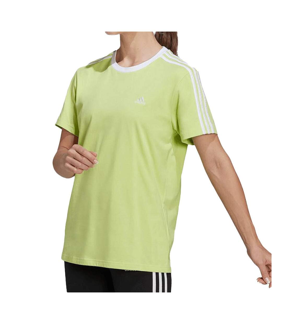 T-shirt Vert Femme Adidas HF7256 - M-1