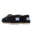 Womens/ladies Alpargata Slip-on Shoes Black Beige Toms-2