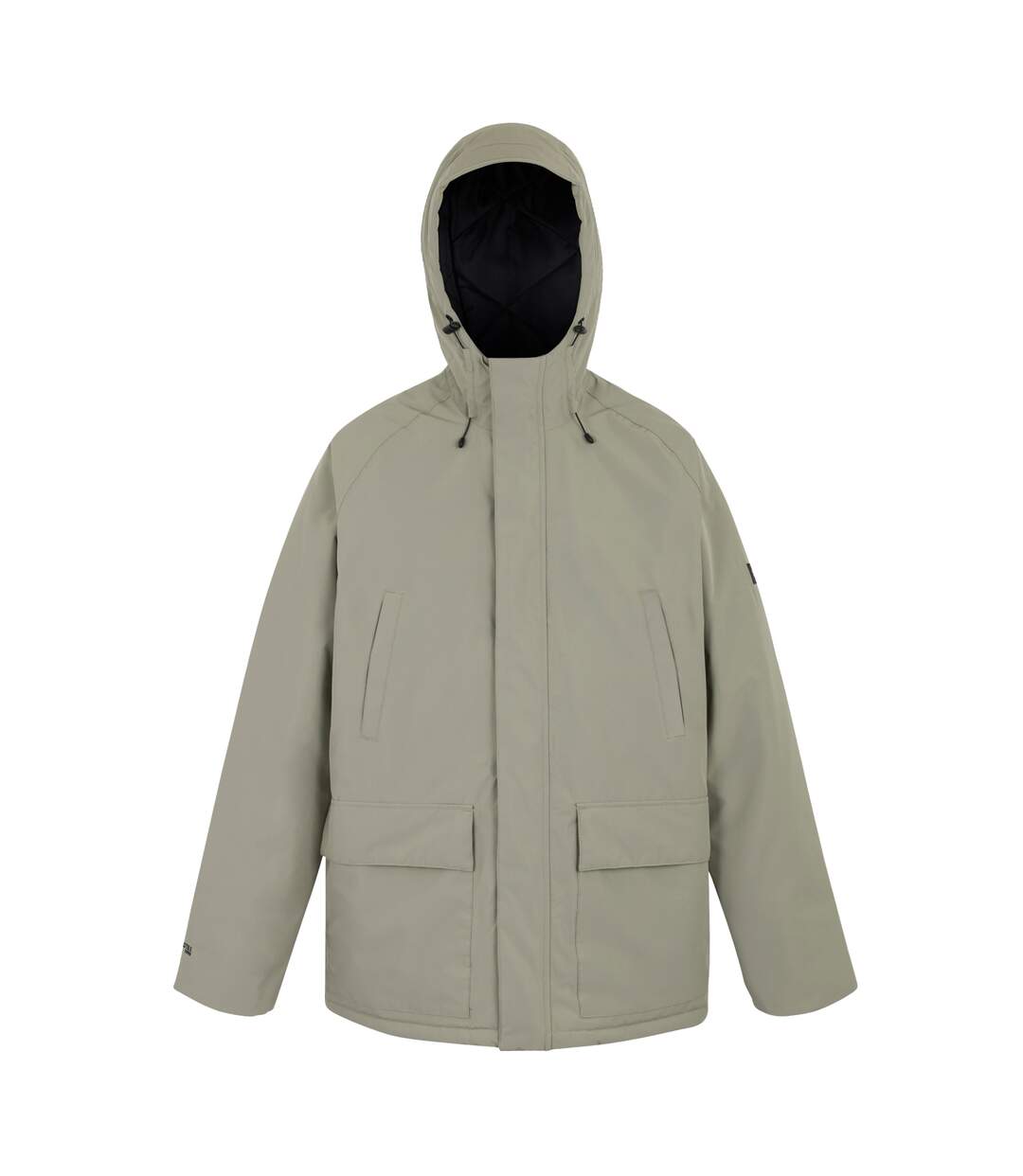Veste Imperméable Savon Homme Sable Doré Noir Regatta-2