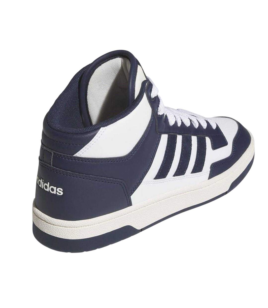 Baskets Montantes Rapid Court Homme Noir Blanc Adidas-2