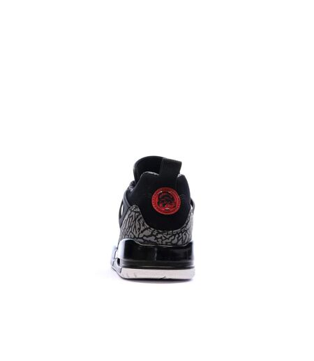 Baskets noires/rouges homme nike jordan spizike low