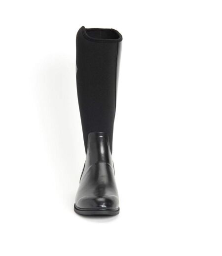 Womens/ladies Derby Riding Boots Black Muck Boots