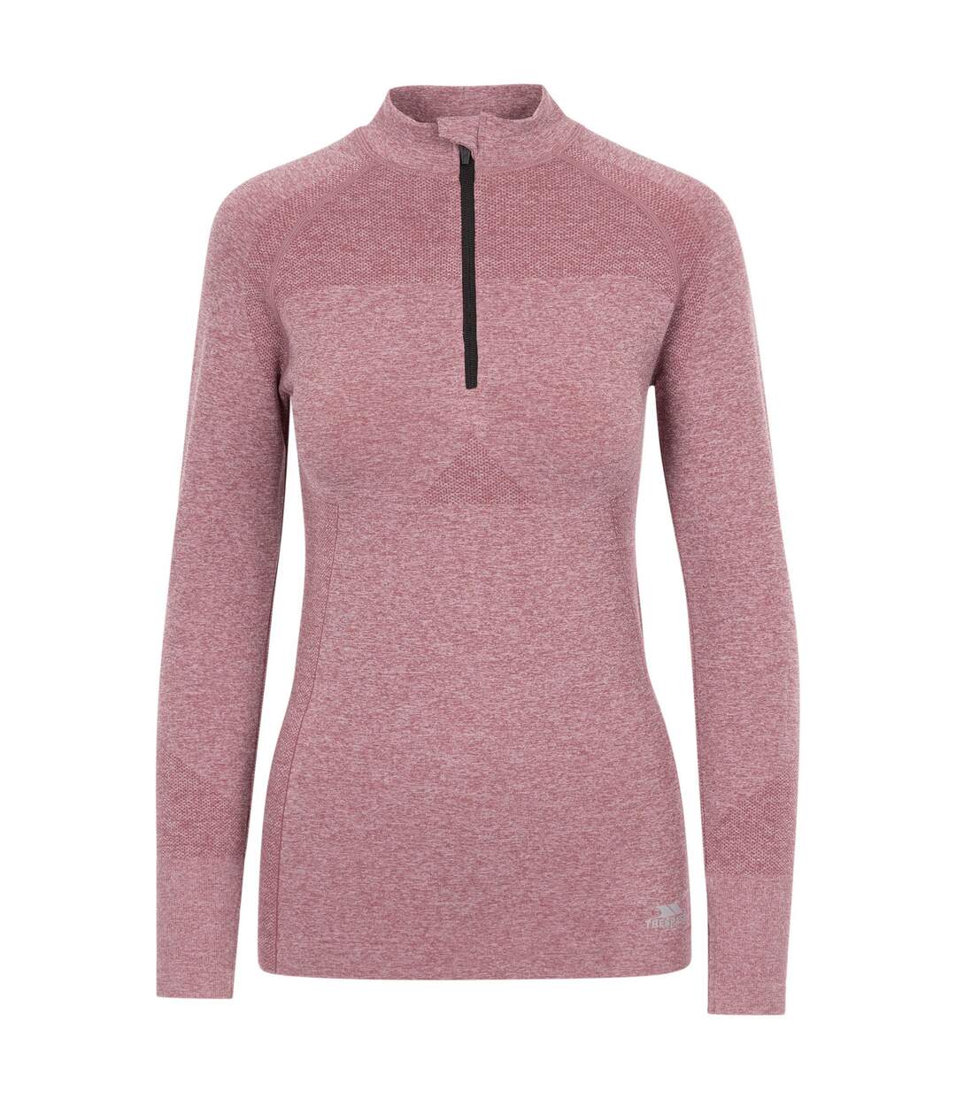 Womens/ladies pelina half zip long-sleeved active top rose tone Trespass-1