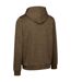 Mens fewston full zip hoodie marshland marl Trespass-2
