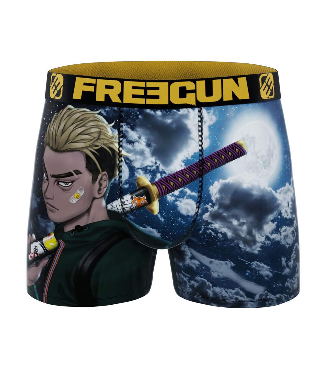 Lot de 3 boxers homme Manga Style Hero Freegun