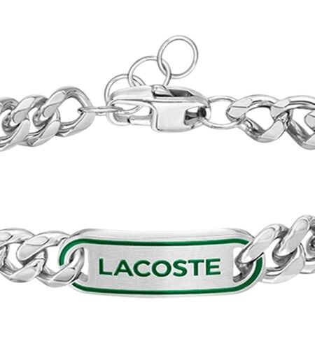 Bracelet Homme Taille Unique Argenté Lacoste