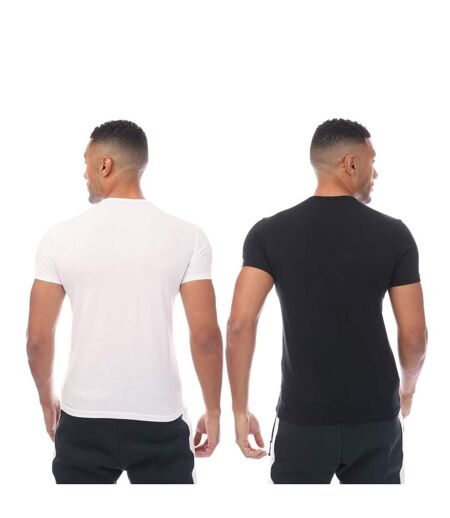 T-shirts homme bleu marine / blanc Emporio Armani