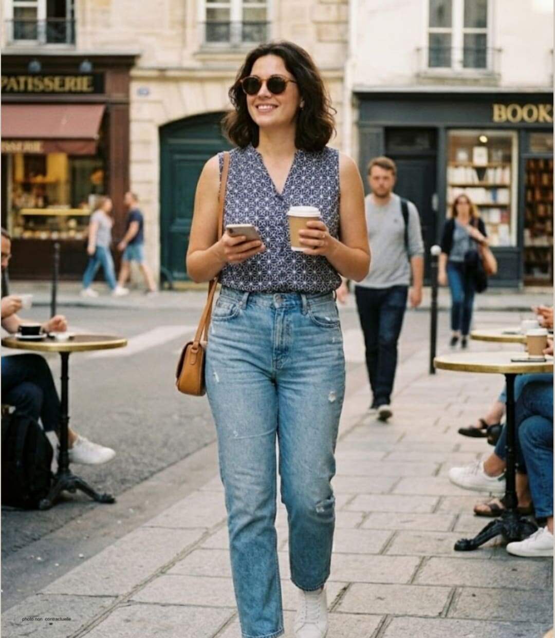 MAYFLOWER VOILOU1 Chemisier sans manches – La légèreté de la viscose pour un look estival chic-5