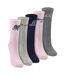 5 Pairs Ladies Cotton Novelty Socks - Harry Potter Pattern Comfortable Socks-1