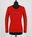 Mayflower NERUDA1GT : Tee-shirt manches longues grande taille rouge en coton-3