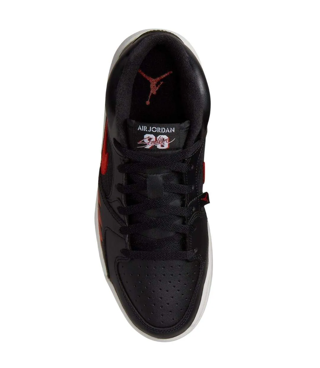 Baskets Motif/style Swoosh Jordan Stadium Femme Noir Rouge Imprimé Nike-4