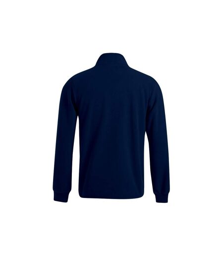 Veste Homme Bleu Marine Gris Clair Uni Promodoro
