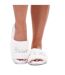 Chaussons Mules Motif/style Paillettes Bride To Be Femme Blanc Keanu-4