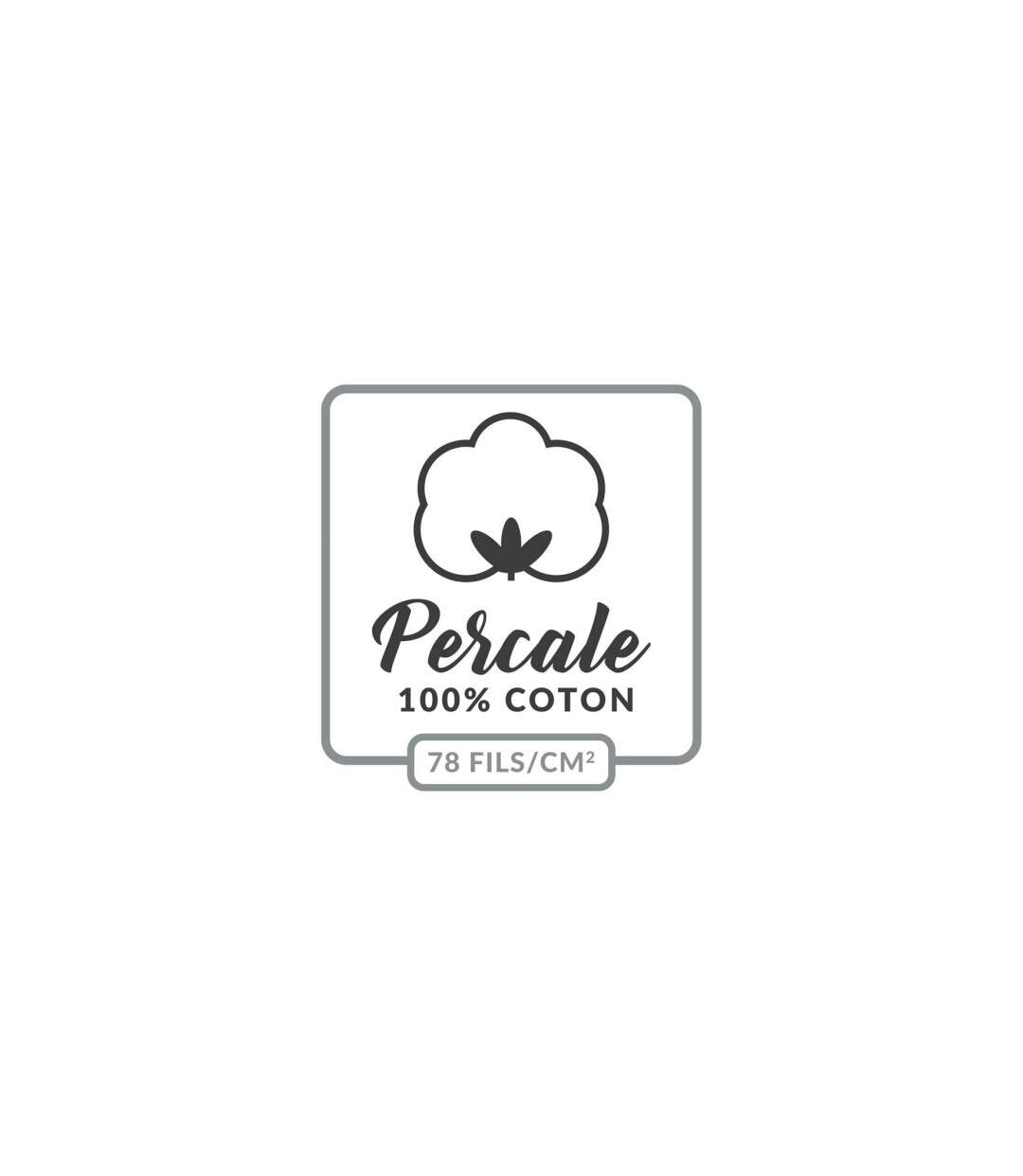 Drap Plat Percaline 180x290cm White-5